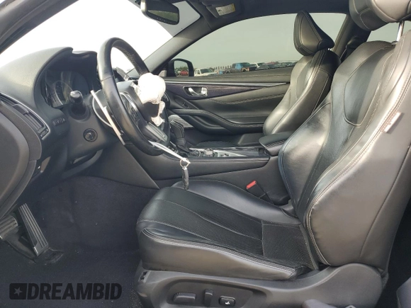 2017 Infiniti Q60 Sport with VIN JN1EV7EK4HM362673, listed as a Copart auction lot 50077315 with 82,992 mi miles and Salvage Title. Bid and sale history available at DreamBid. Image 7.