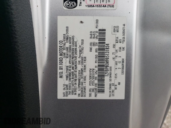 2011 Ford Mustang V6 z VIN 1ZVBP8EM9B5131834, wystawiony jako Copart lot #52545465 z przebiegiem 164 357 mil mil oraz Szkoda całkowita • Salvage title. Historia ofert i sprzedaży dostępna na DreamBid. Obrazek 12.