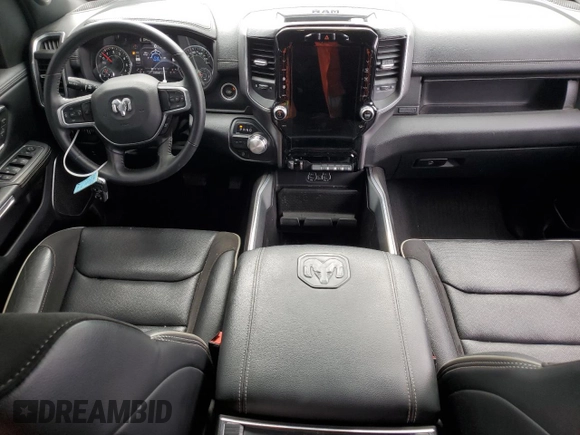 2023 Ram 1500 with VIN C6RREJT3PN534875, listed as a Copart auction lot 72897884 with 32,062 mi miles and Salvage title. Bid and sale history available at DreamBid. Image 8.