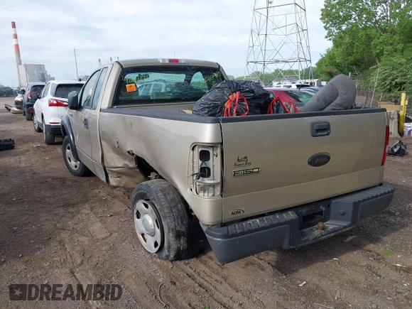 2008 Ford F-150 XL with VIN 1FTRF12208KE42089, listed as a IAAI auction lot 42211761 with 59,930 mi miles and . Bid and sale history available at DreamBid. Image 3.