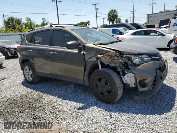 2013 Toyota RAV4 LE with VIN 2T3ZFREV2DW020895, listed as a Copart auction lot 52789565 with Not Provided miles and Salvage Title. Bid and sale history available at DreamBid. Image 4.