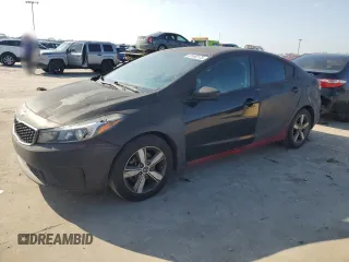 2018 Kia Forte LX with VIN 3KPFL4A78JE224856, listed as a Copart auction lot 44166175 with 100,538 mi miles and Salvage Title. Bid and sale history available at carsss.com. Image 1.
