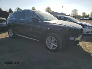 2020 Audi Q5 Premium with VIN WA1ANAFY6L2021138, listed as a Copart auction lot 54782375 with 131,899 mi miles and Salvage title. Bid and sale history available at DreamBid. Image 4.
