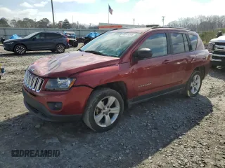 2017 Jeep Compass Sport with VIN 1C4NJCBB9HD170901, listed as a Copart auction lot 45993205 with 137,995 mi miles and Salvage Title. Bid and sale history available at carsss.com. Image 1.