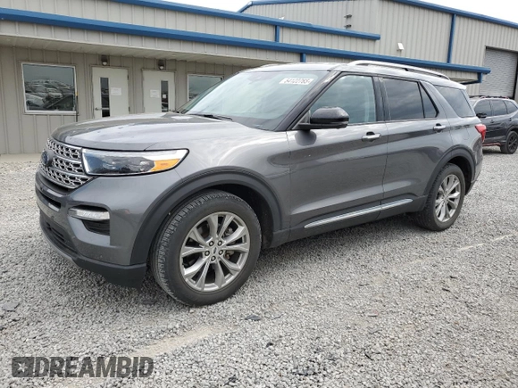 2023 Ford Explorer Limited z VIN 1FMSK7FH8PGA58766, wystawiony jako Copart lot #54122765 z przebiegiem 40 352 mil mil oraz Szkoda całkowita • Salvage title. Historia ofert i sprzedaży dostępna na DreamBid. Obrazek 1.