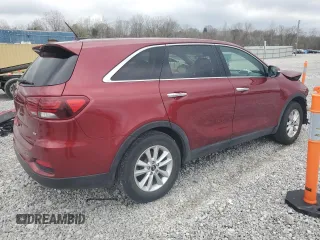 2020 Kia Sorento LX with VIN 5XYPG4A30LG641500, listed as a Copart auction lot 52823925 with 105,659 mi miles and Clean Title. Bid and sale history available at carsss.com. Image 3.