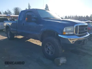 2004 Ford Super Duty F-250 XL with VIN 1FTNX21P04EA46199, listed as a IAAI auction lot 41539263 with 258,693 mi miles. Bid and sale history available at carsss.com. Image 1.