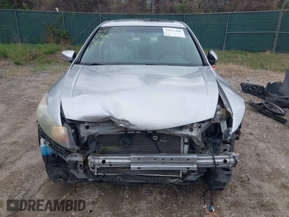 2010 Honda Accord EX-L with VIN 1HGCP3F86AA012299, listed as a IAAI auction lot 41971410 with 111,315 mi miles and . Bid and sale history available at DreamBid. Image 13.