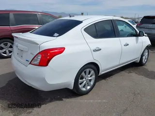 2014 Nissan Versa S Plus with VIN 3N1CN7AP8EL856145, listed as a IAAI auction lot 41896221 with 36,721 mi miles. Bid and sale history available at carsss.com. Image 4.