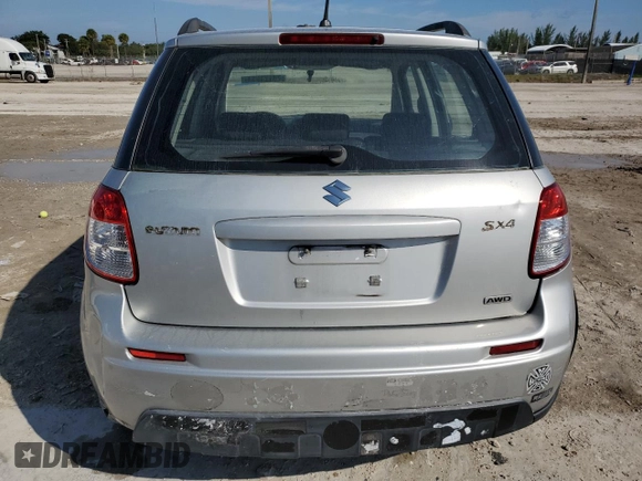 2007 Suzuki SX4 with VIN JS2YB413875101738, listed as a Copart auction lot 74173834 with 99,091 mi miles and Salvage Title. Bid and sale history available at carsss.com. Image 6.