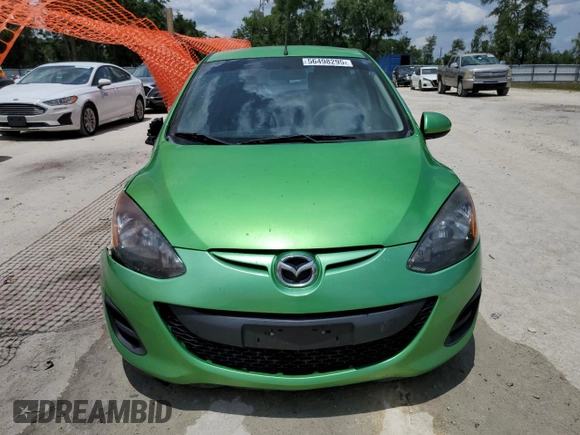 2012 Mazda 2 Sport with VIN JM1DE1KZ5C0141784, listed as a Copart auction lot 56498295 with 132,602 mi miles and Salvage Title. Bid and sale history available at DreamBid. Image 5.