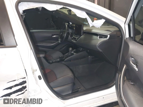 2023 Toyota Corolla SE with VIN 5YFP4MCE0PP151910, listed as a IAAI auction lot 41732551 with 27,525 mi miles and . Bid and sale history available at DreamBid. Image 5.