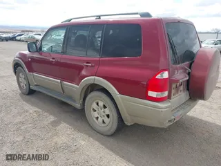 2004 Mitsubishi Montero LTD with VIN JA4MW51S04J008915, listed as a IAAI auction lot 41797432 with 187,660 mi miles. Bid and sale history available at carsss.com. Image 3.