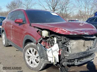 2019 Hyundai Tucson Value with VIN KM8J3CA40KU037085, listed as a IAAI auction lot 41182933 with 91,106 mi miles. Bid and sale history available at carsss.com. Image 1.