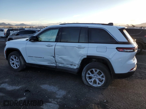 2022 Jeep Grand Cherokee Limited with VIN 1C4RJGBGXN8630902, listed as a Copart auction lot 45595575 with 51,342 mi miles and Salvage title. Bid and sale history available at DreamBid. Image 2.