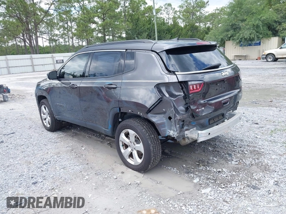 2020 Jeep Compass Latitude z VIN 3C4NJDBB9LT129693, wystawiony jako IAAI lot #42238631 z przebiegiem 36 742 mil mil oraz . Historia ofert i sprzedaży dostępna na DreamBid. Obrazek 3.