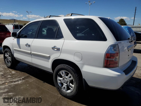 2006 Acura MDX Touring with VIN 2HNYD18606H515505, listed as a Copart auction lot 50630815 with 162,417 mi miles and Salvage Title. Bid and sale history available at carsss.com. Image 2.