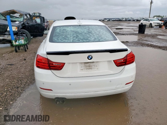 2014 BMW 4 Series 428i with VIN WBA3N3C54EF712164, listed as a Copart auction lot 64086545 with Not provided miles and Clean title. Bid and sale history available at DreamBid. Image 6.
