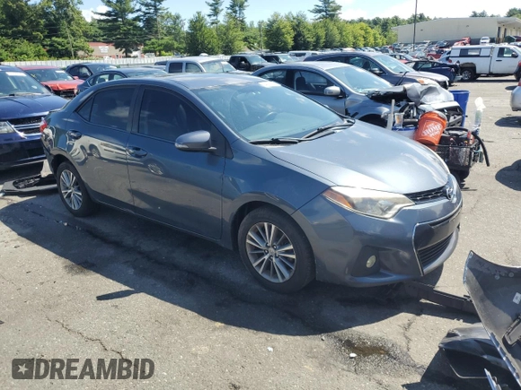 2014 Toyota Corolla L with VIN 2T1BURHE5EC062024, listed as a Copart auction lot 64925785 with 190,651 mi miles and Salvage title. Bid and sale history available at DreamBid. Image 4.
