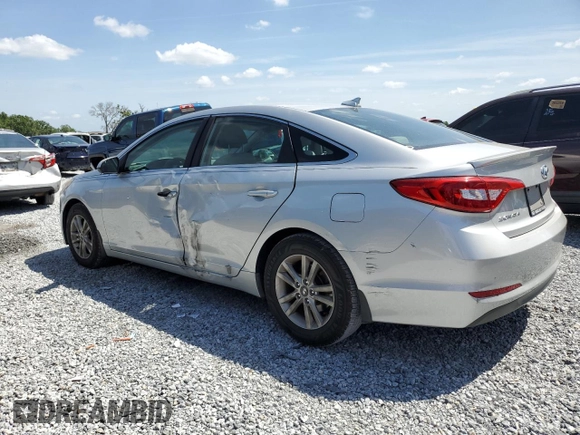 2015 Hyundai Sonata 2.4L SE with VIN 5NPE24AF5FH185412, listed as a Copart auction lot 53329505 with 90,018 mi miles and Salvage Title. Bid and sale history available at carsss.com. Image 2.