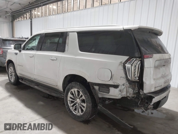 2021 GMC Yukon XL SLT with VIN 1GKS2GKD4MR414318, listed as a IAAI auction lot 41590618 with 49,913 mi miles. Bid and sale history available at carsss.com. Image 3.