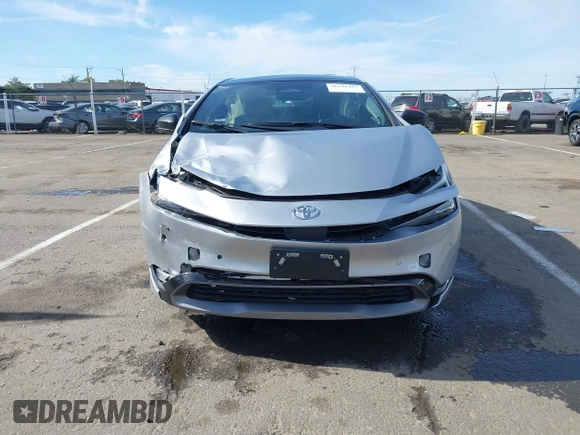 2023 Toyota Prius LE with VIN JTDACAAU4P3014110, listed as a IAAI auction lot 41546457 with 23,175 mi miles. Bid and sale history available at carsss.com. Image 11.