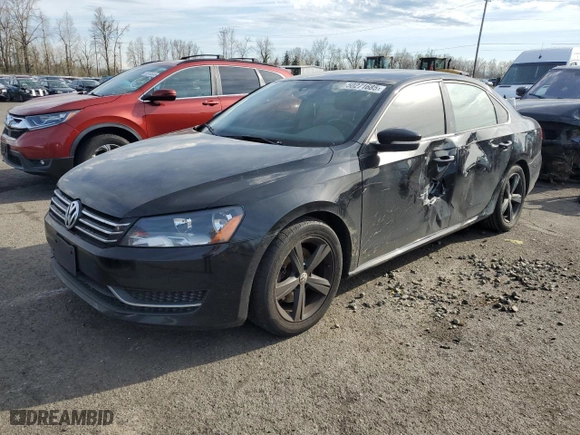 2014 Volkswagen Passat SE with VIN 1VWBP7A32EC008691, listed as a Copart auction lot 50271685 with 136,477 mi miles and Salvage Title. Bid and sale history available at carsss.com. Image 1.