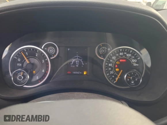 2021 Ram 3500 Big Horn with VIN 3C63RRHL6MG565416, listed as a Copart auction lot 41762375 with 143,562 mi miles and Salvage Title. Bid and sale history available at carsss.com. Image 9.