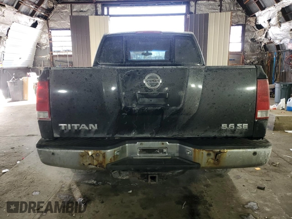 2005 Nissan Titan LE with VIN 1N6AA07B45N524574, listed as a Copart auction lot 87091104 with 158,969 mi miles and Clean Title. Bid and sale history available at carsss.com. Image 6.