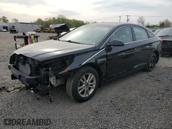 2017 Hyundai Sonata 2.4L with VIN 5NPE24AF0HH591939, listed as a Copart auction lot 54394845 with 102,721 mi miles and Clean Title. Bid and sale history available at carsss.com. Image 1.