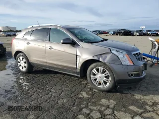 2012 Cadillac SRX Luxury Collection with VIN 3GYFNAE37CS632425, listed as a Copart auction lot 44012395 with 83,514 mi miles and Salvage Title. Bid and sale history available at carsss.com. Image 4.