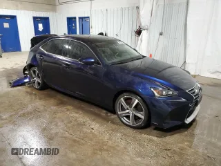 2017 Lexus IS with VIN JTHCM1D27H5023338, listed as a Copart auction lot 49702305 with 45,866 mi miles and Salvage Title. Bid and sale history available at carsss.com. Image 4.