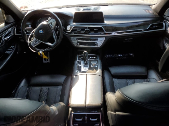 2016 BMW 7 Series 750i xDrive with VIN WBA7F2C56GG419078, listed as a Copart auction lot 75355703 with 0 mi miles. Bid and sale history available at carsss.com. Image 8.