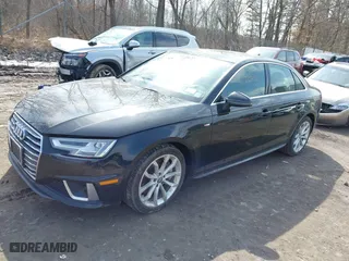 2019 Audi A4 Premium Plus with VIN WAUENAF41KN017982, listed as a IAAI auction lot 41775456 with 89900 miles. Bid and sale history available at carsss.com. Image 17.