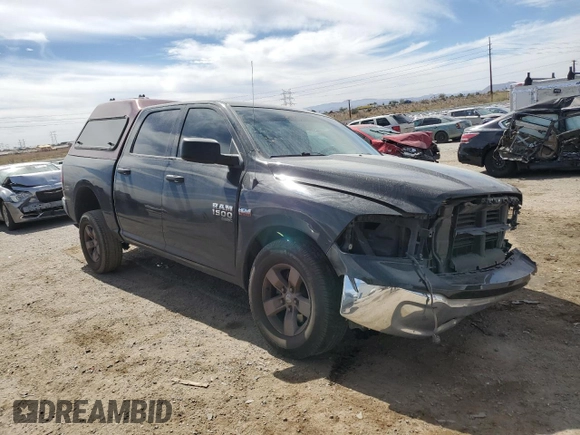 2020 Ram 1500 Classic Tradesman with VIN 3C6RR6KT3LG134192, listed as a Copart auction lot 47568135 with 76,529 mi miles and Salvage Title. Bid and sale history available at carsss.com. Image 4.