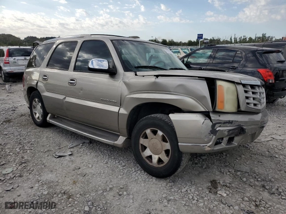 2003 Cadillac Escalade with VIN 1GYEC63T83R214248, listed as a Copart auction lot 73172804 with 0 mi miles and Salvage Title. Bid and sale history available at carsss.com. Image 4.