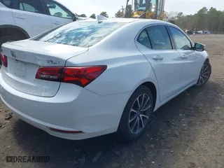 2015 Acura TLX V6 with VIN 19UUB2F35FA024274, listed as a IAAI auction lot 42029244 with 96,126 mi miles. Bid and sale history available at carsss.com. Image 4.