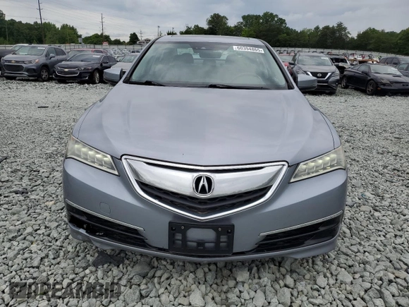 2015 Acura TLX Technology with VIN 19UUB2F56FA018047, listed as a Copart auction lot 60394865 with 204,277 mi miles and Salvage title. Bid and sale history available at DreamBid. Image 5.
