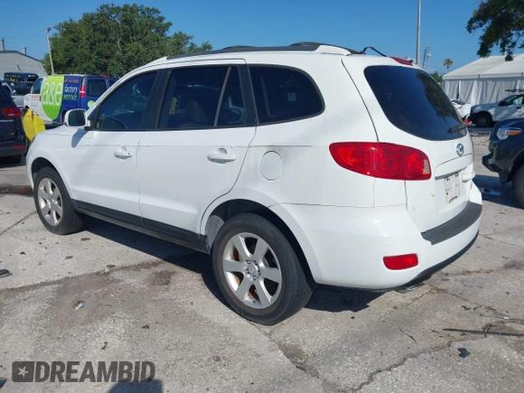 2007 Hyundai Santa Fe SE with VIN 5NMSH13EX7H052857, listed as a IAAI auction lot 42548659 with 136,445 mi miles and . Bid and sale history available at DreamBid. Image 3.