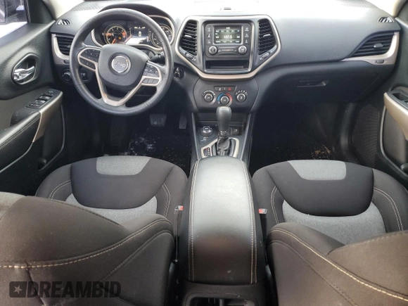 2017 Jeep Cherokee Sport with VIN 1C4PJMAB6HW647336, listed as a Copart auction lot 41542075 with 128,569 mi miles and Clean Title. Bid and sale history available at carsss.com. Image 8.