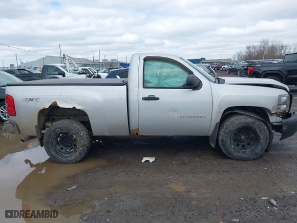 2011 Chevrolet Silverado 1500 Work Truck with VIN 1GCNKPEX8BZ243133, listed as a IAAI auction lot 41796052 with 123,709 mi miles. Bid and sale history available at carsss.com. Image 13.