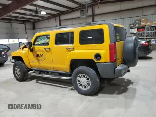 2007 Hummer H3 SUV with VIN 5GTDN13E478149936, listed as a Copart auction lot 85971444 with 95,880 mi miles and Salvage Title. Bid and sale history available at DreamBid. Image 2.