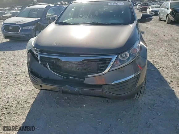 2013 Kia Sportage LX with VIN KNDPB3A2XD7517605, listed as a Copart auction lot 47140075 with 51,101 mi miles and Salvage Title. Bid and sale history available at carsss.com. Image 11.