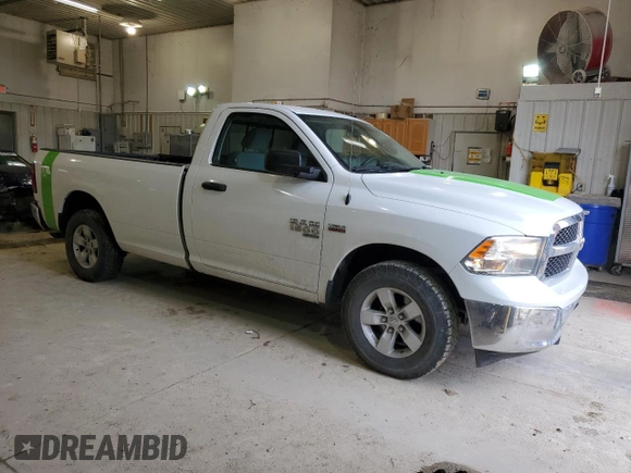 2019 Ram 1500 Classic Tradesman with VIN 3C6JR6DT9KG541152, listed as a Copart auction lot 43781375 with 65,908 mi miles and Salvage Title. Bid and sale history available at carsss.com. Image 4.