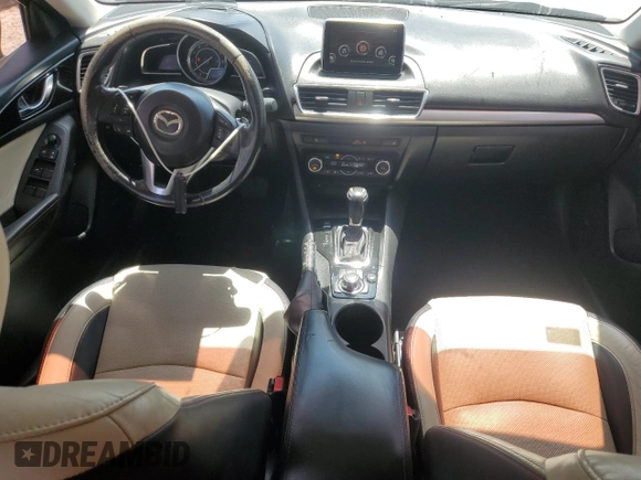 2015 Mazda 3 S Grand Touring с VIN JM1BM1M37F1260468, выставлен на аукционе Copart как лот 56788485 с пробегом 158 672 миль миль и На запчасти • Non repairable. История ставок и продаж доступна на DreamBid. Изображение 8.