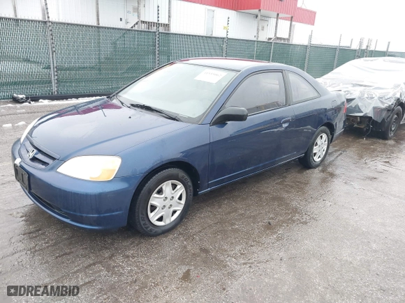 2003 Honda Civic LX with VIN 1HGEM22593L053072, listed as a IAAI auction lot 41555062 with 267,613 mi miles. Bid and sale history available at carsss.com. Image 17.