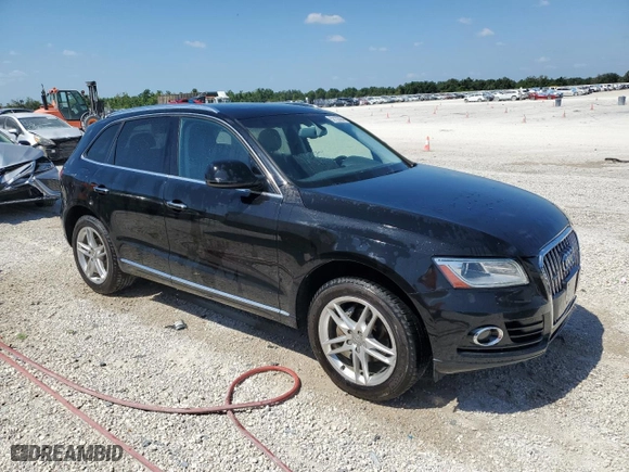 2015 Audi Q5 Premium Plus with VIN WA1LFBFPXFA103998, listed as a Copart auction lot 52132464 with 206,549 mi miles and Salvage Title. Bid and sale history available at carsss.com. Image 4.