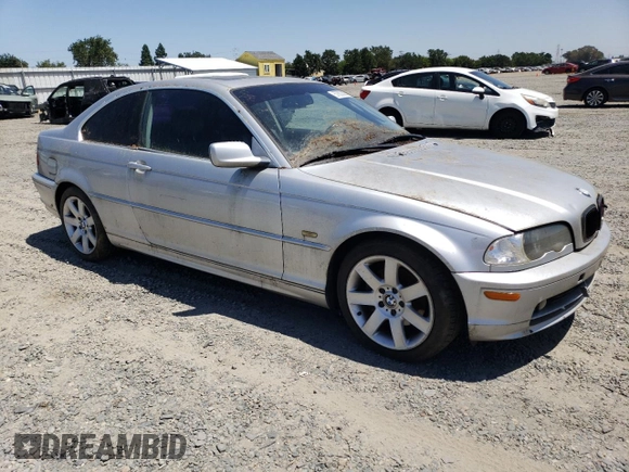 2002 BMW 3 Series 325Ci z VIN WBABN33492PG56069, wystawiony jako Copart lot #57800305 z przebiegiem 189 837 mil mil oraz Czysty tytuł • Clean title. Historia ofert i sprzedaży dostępna na DreamBid. Obrazek 4.