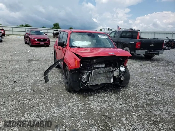 2021 Jeep Renegade Sport с VIN ZACNJCAB8MPM27959, выставлен на аукционе Copart как лот 59020715 с пробегом Не указан миль и Списание • Salvage title. История ставок и продаж доступна на DreamBid. Изображение 14.