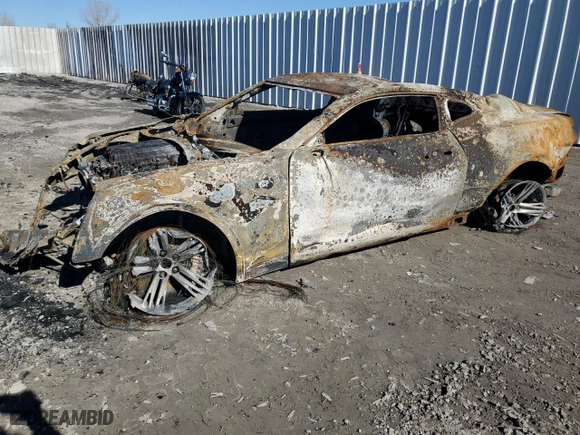 2019 Chevrolet Camaro ZL1 with VIN 1G1FJ1R60K0113429, listed as a Copart auction lot 88735175 with 0 mi miles and Non Repairable. Bid and sale history available at carsss.com. Image 1.